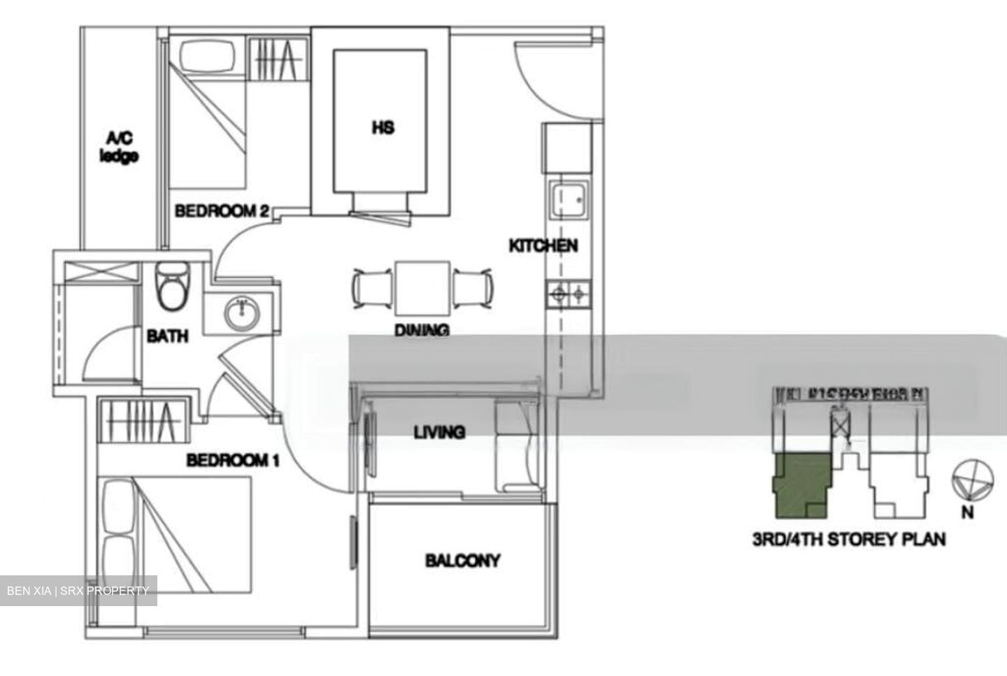 H Residences (D15), Apartment #451534061